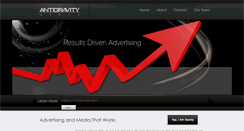 Desktop Screenshot of antigravity-media.com